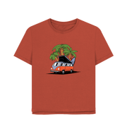 Rust Campervan Women's Relaxed Fit T-shirt