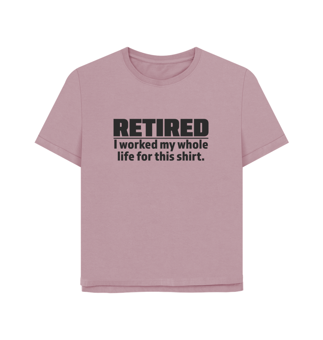 Mauve Retired Women's Relaxed Fit T-shirt