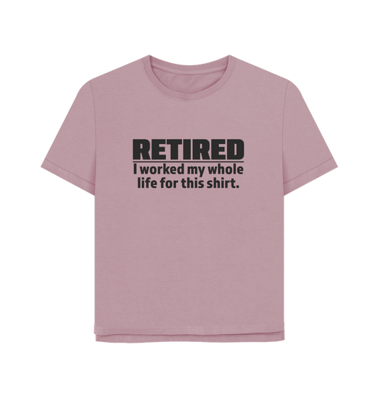 Mauve Retired Women's Relaxed Fit T-shirt