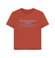 Rust Turn Fifty Women's Relaxed Fit T-shirt