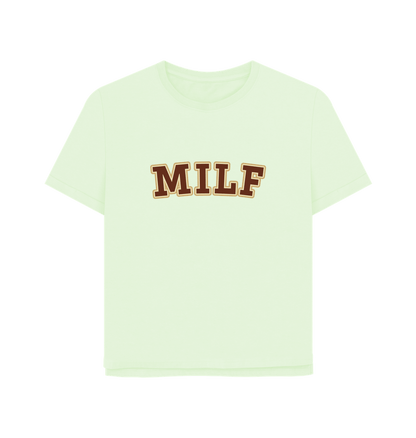 Pastel Green Milf Women's Relaxed Fit T-shirt