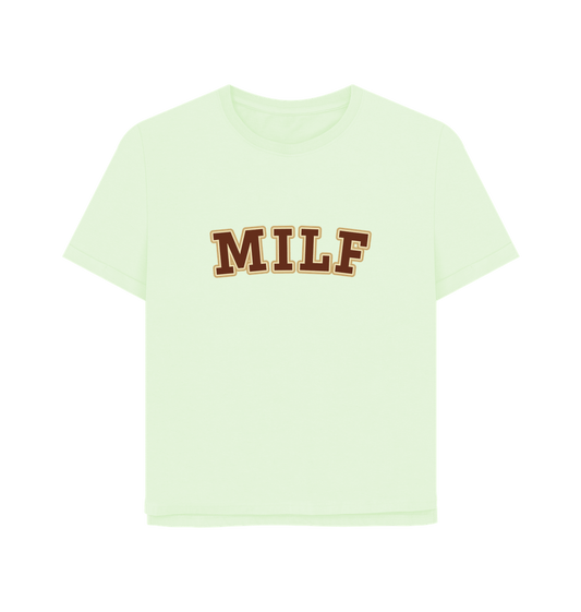 Pastel Green Milf Women's Relaxed Fit T-shirt
