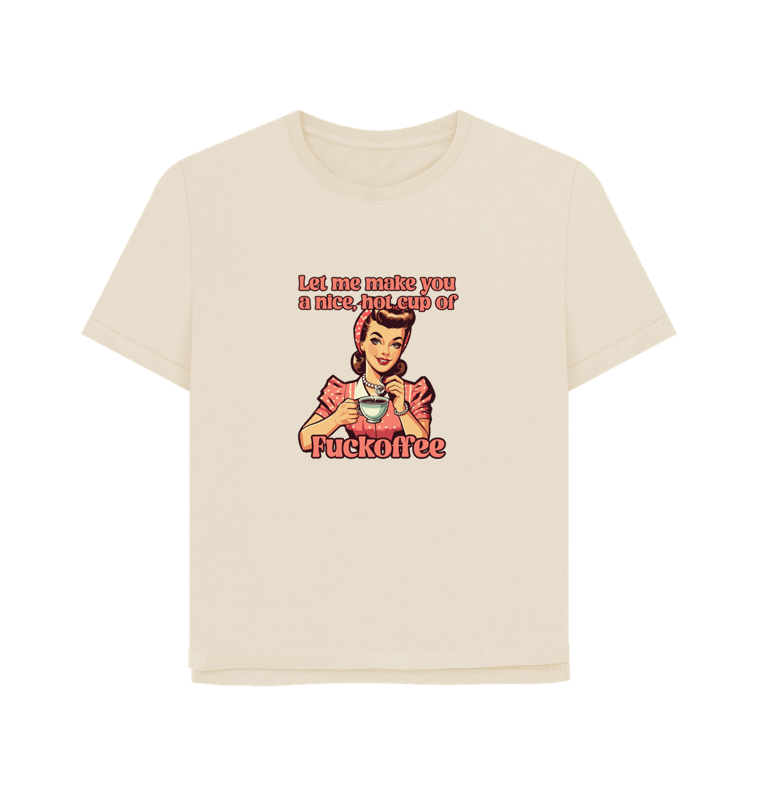 Oat Fuckoffee Women's Relaxed Fit T-shirt