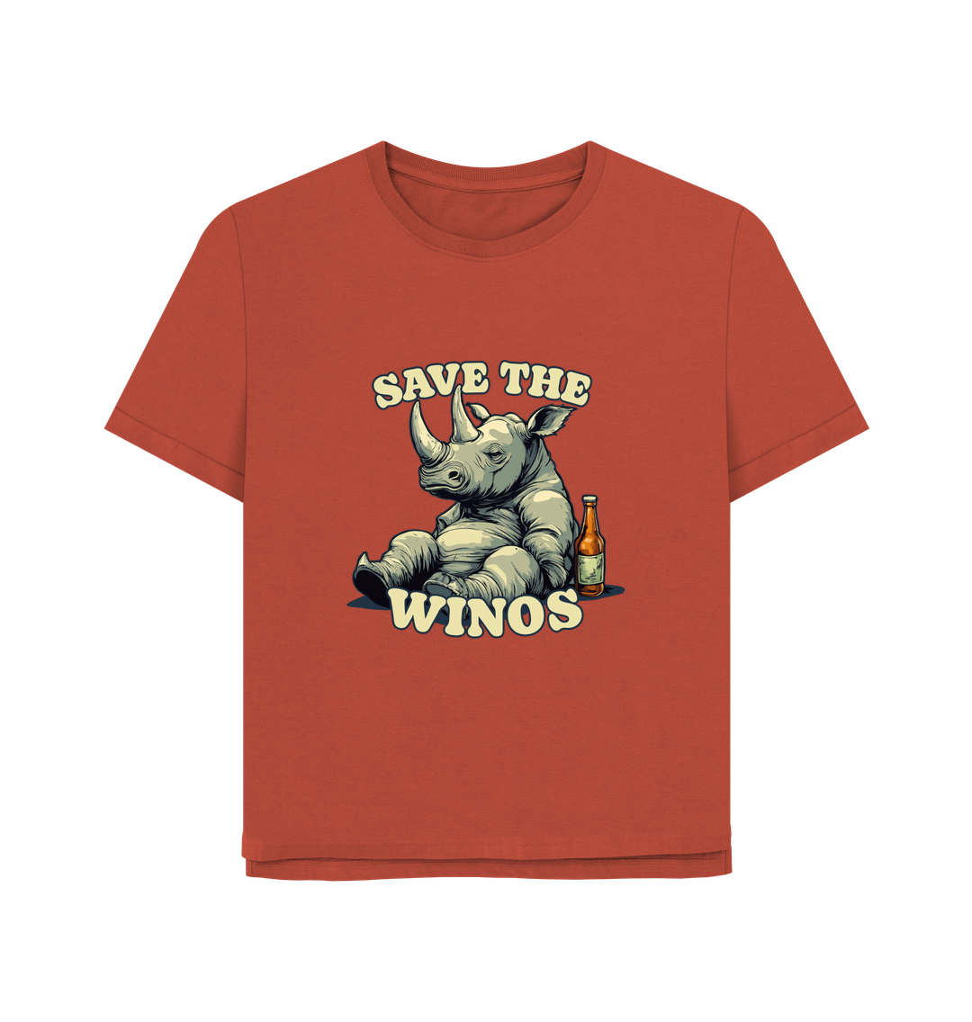 Rust Printed T-shirt