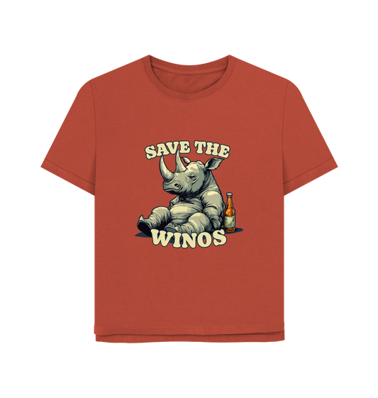 Rust Printed T-shirt