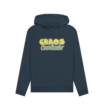 Navy Blue Chaos Coordinator Women's Hoodie