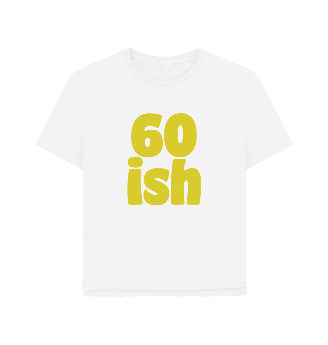 White Sixty-ish Women's Relaxed Fit T-shirt