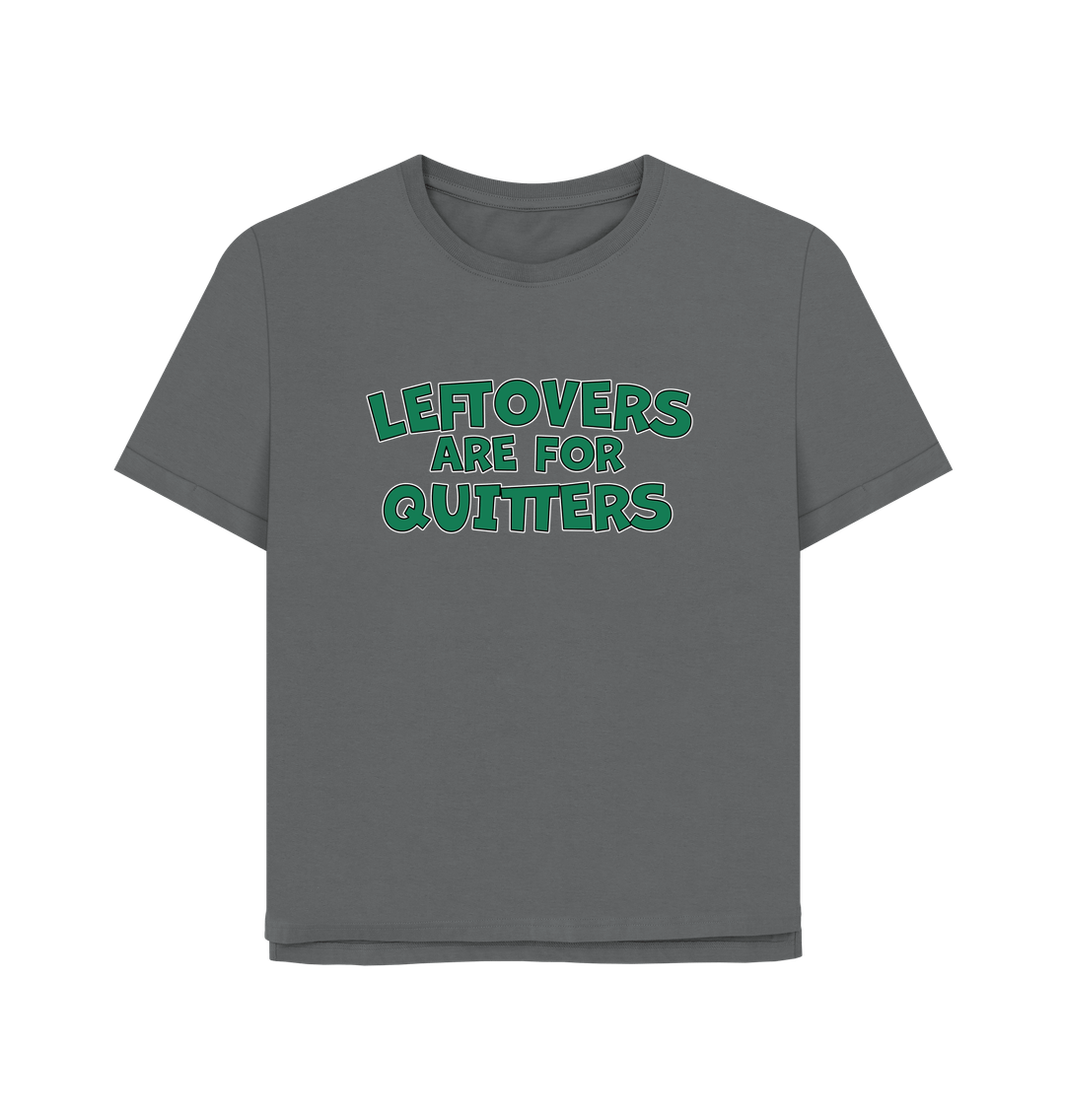 Slate Grey Leftovers Women's Relaxed Fit T-shirt