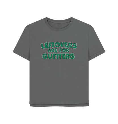 Slate Grey Leftovers Women's Relaxed Fit T-shirt
