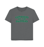 Slate Grey Leftovers Women's Relaxed Fit T-shirt