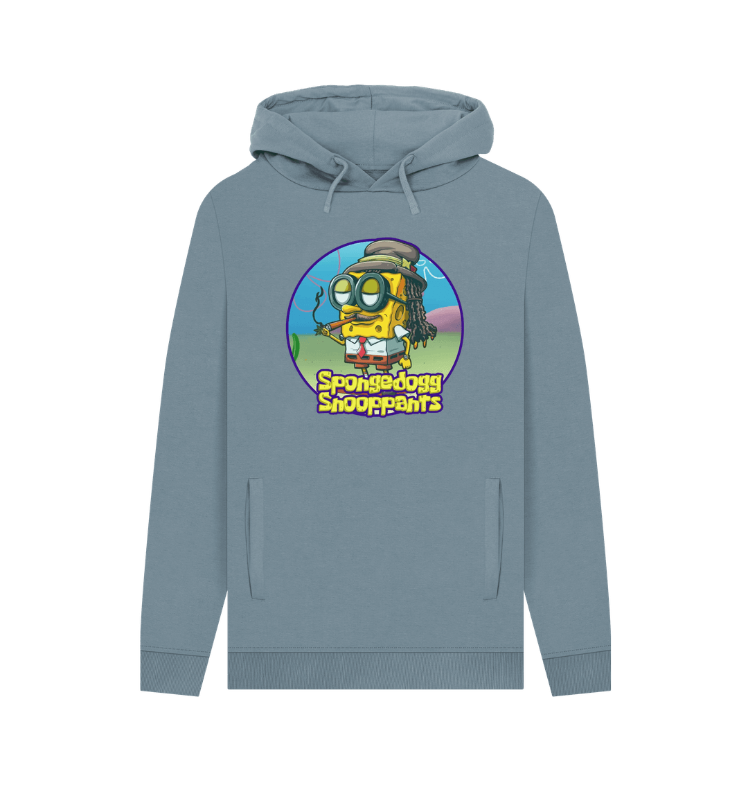 Stone Blue Spongedogg Snooppants Men's Hoodie