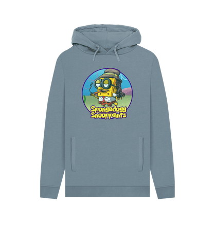 Stone Blue Spongedogg Snooppants Men's Hoodie