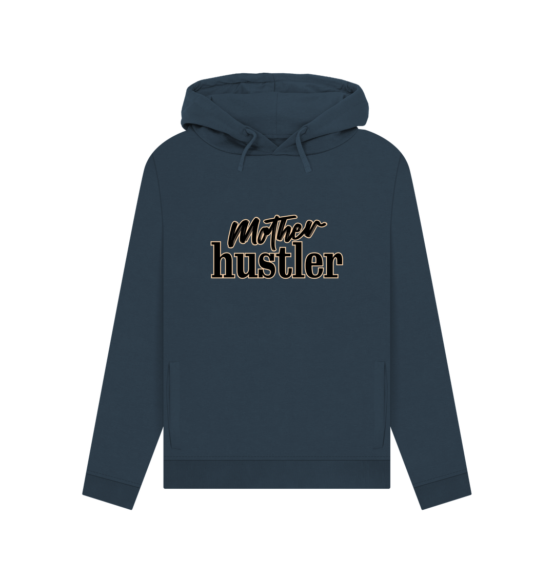 Navy Blue Mother Hustler Women's Hoodie