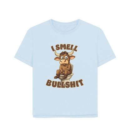 Sky Blue Smell Bull Women's Relaxed Fit T-shirt