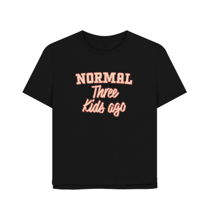 Black Normal Three Women's Relaxed Fit T-shirt
