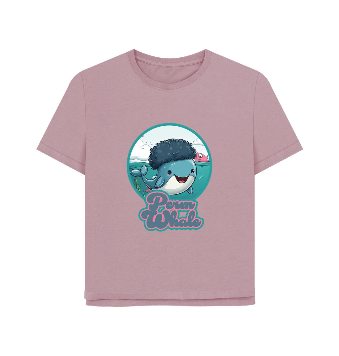 Mauve Printed T-shirt