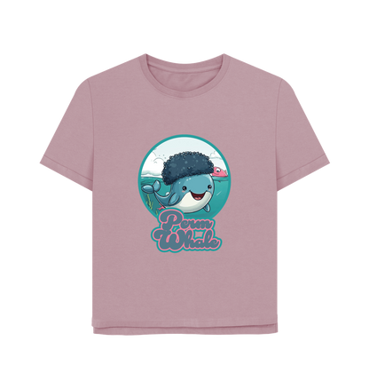 Mauve Printed T-shirt