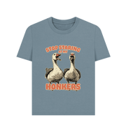 Stone Blue Stop Honkers Women's T-shirt