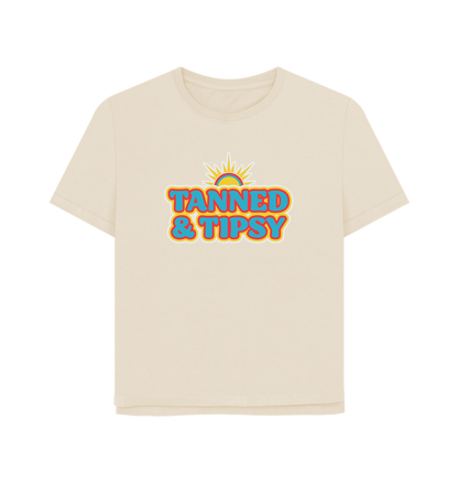 Oat Tanned And Tipsy Women's Relaxed Fit T-shirt