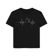 Black Cat Cardio Woman's Relaxed Fit T-shirt