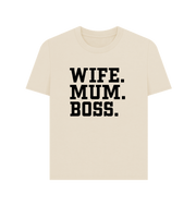 Oat Wife Mum Boss Women's T-shirt