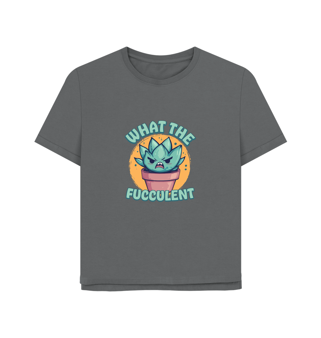 Slate Grey Printed T-shirt