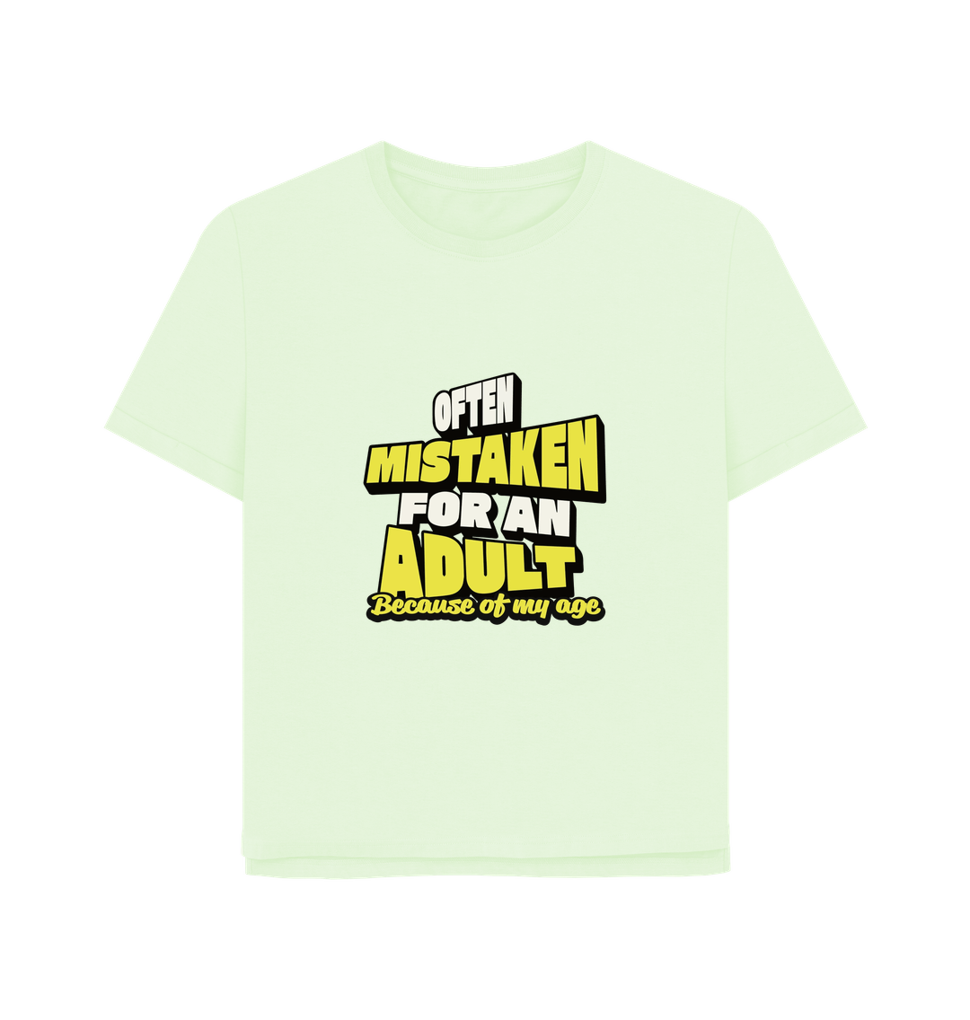 Pastel Green Printed T-shirt