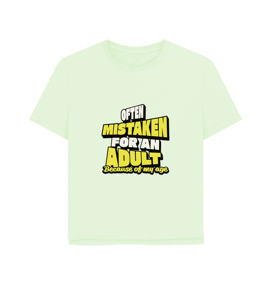 Pastel Green Printed T-shirt