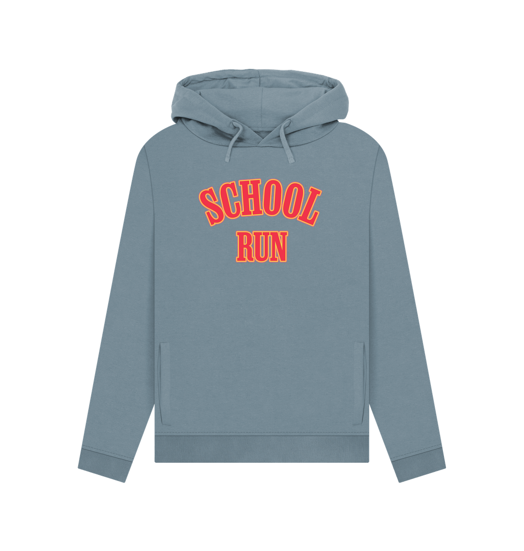 Stone Blue School Run Women's Hoodie