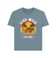 Stone Blue Van Life Wild Women's T-shirt