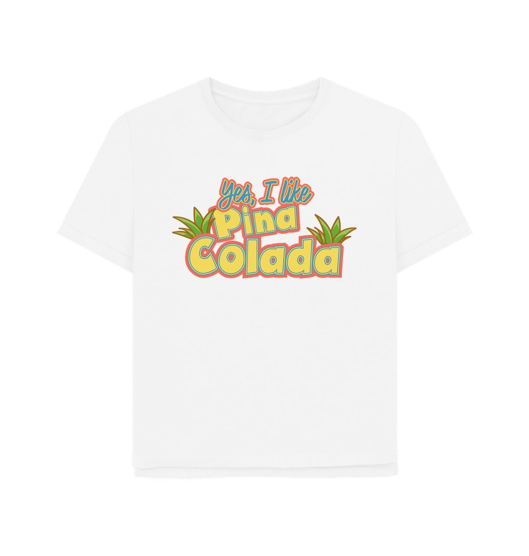 White Pina Colada Women's Relaxed Fit T-shirt
