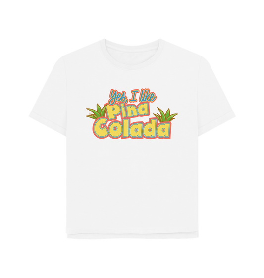 White Pina Colada Women's Relaxed Fit T-shirt