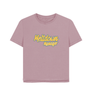 Mauve Meltdown Manager Women's Relaxed Fit T-shirt