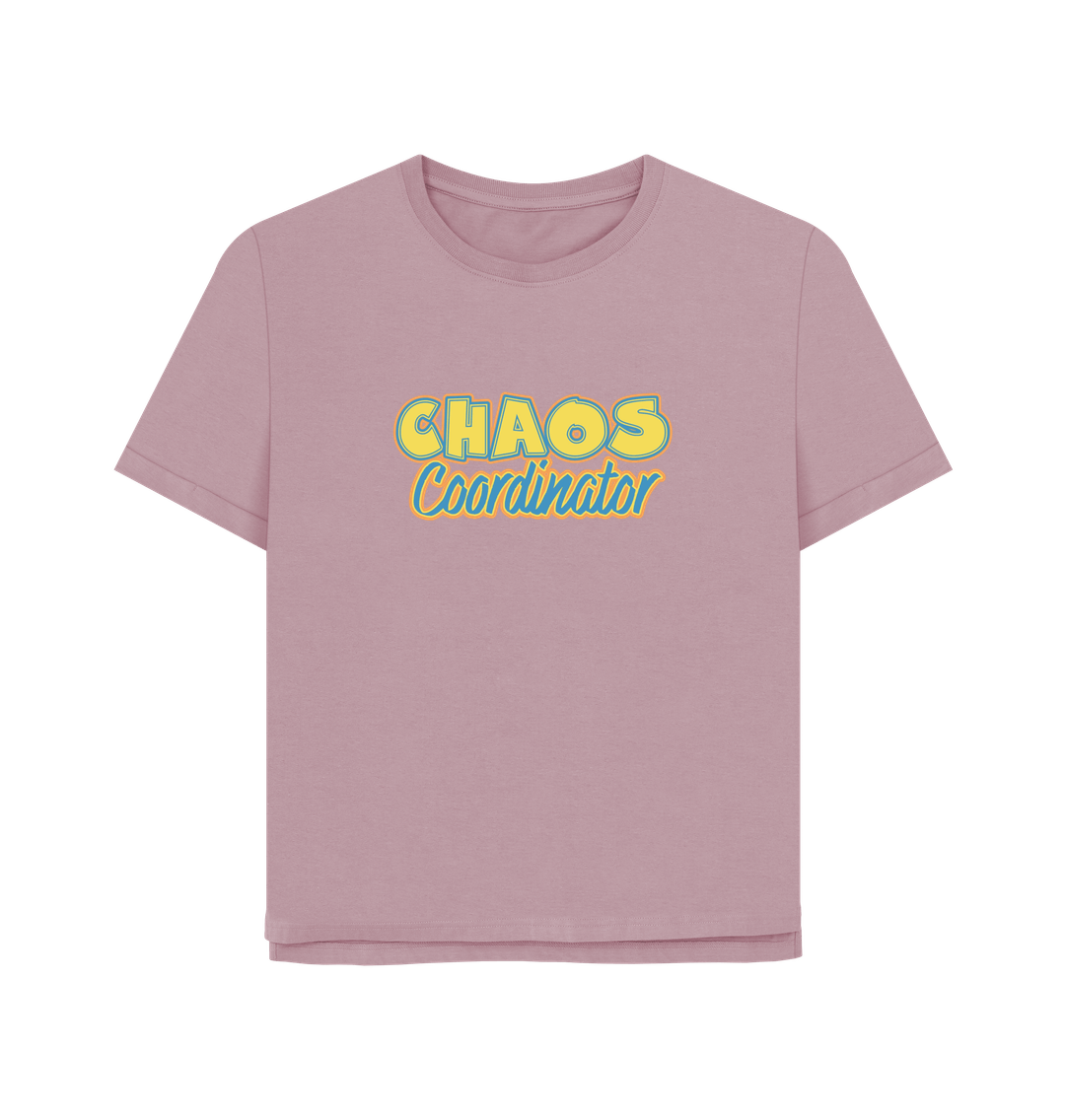 Mauve Chaos Coordinator Women's Relaxed Fit T-shirt