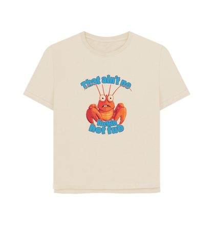 Oat No Hot Tub Women's Relaxed Fit T-shirt