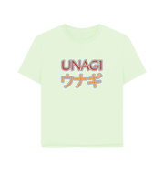 Pastel Green Unagi Women's Relaxed Fit T-shirt