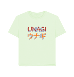 Pastel Green Unagi Women's Relaxed Fit T-shirt