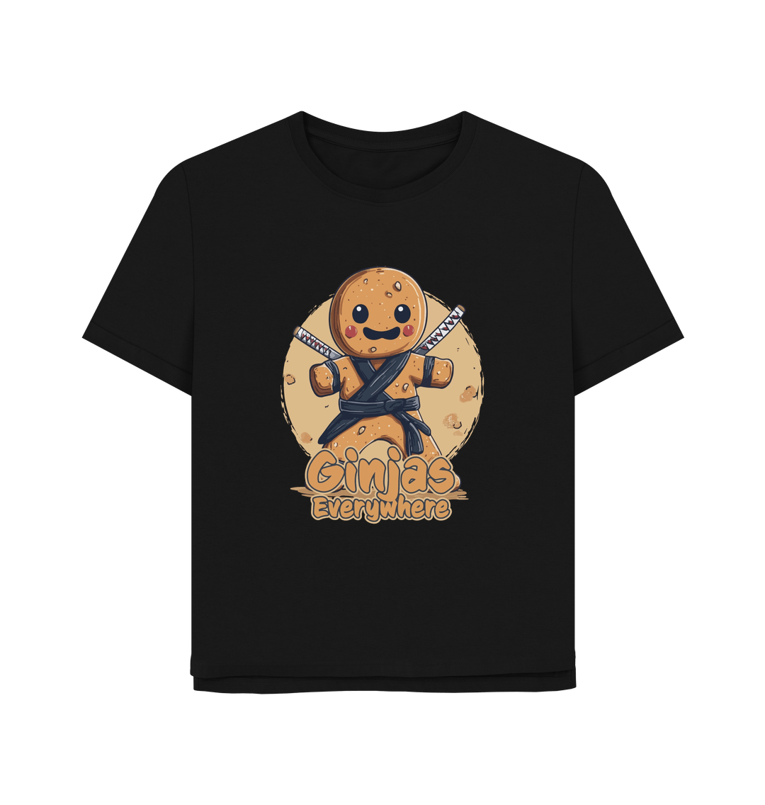 Black Ginja Ninja Women's Relaxed Fit T-shirt