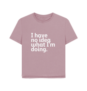 Mauve Printed T-shirt