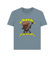 Stone Blue Printed T-shirt