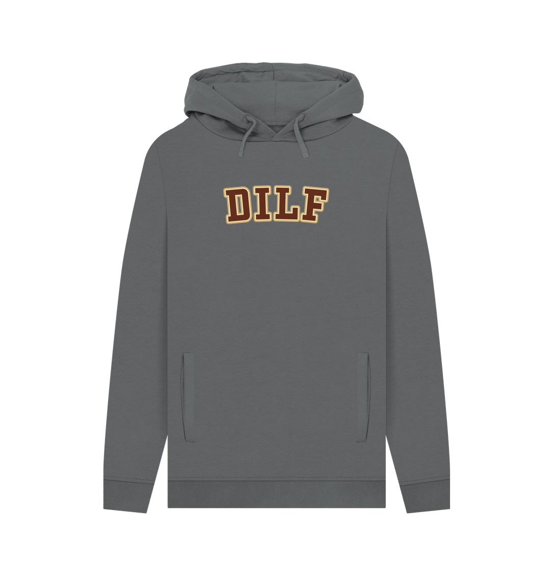 Slate Grey Dilf Men's Hoodie