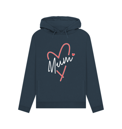 Navy Blue Mum Women's Hoodie