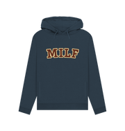 Navy Blue Milf Women's Hoodie