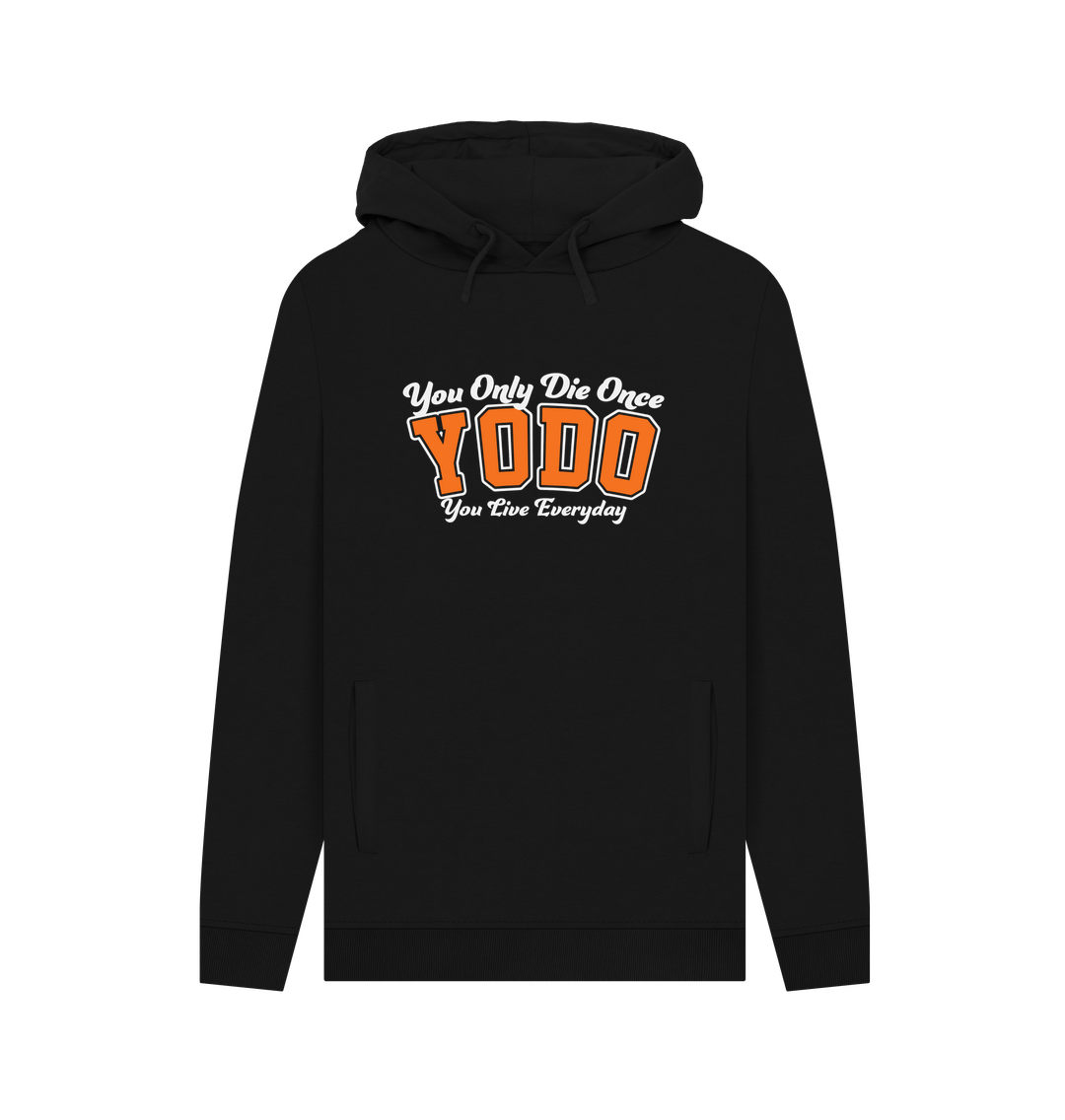 Black Yodo Men's Hoodie