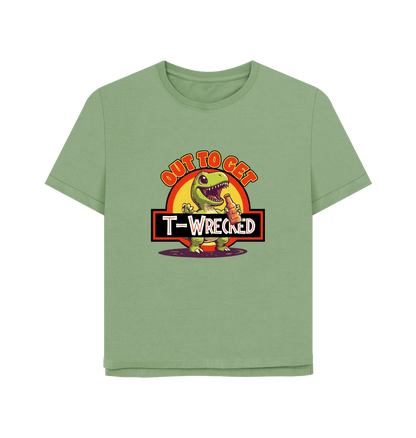 Sage T-Wrecked Women's Relaxed Fit T-shirt