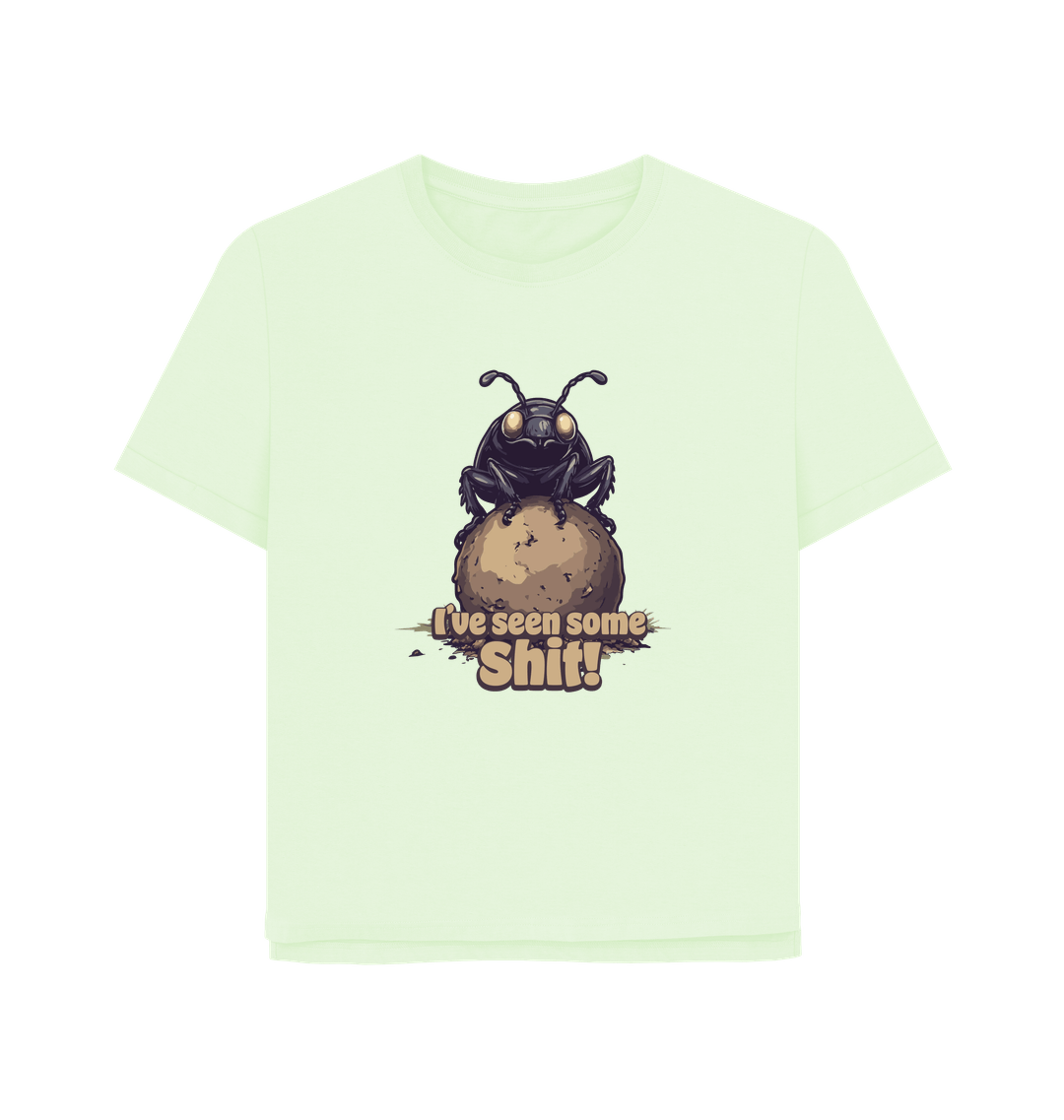 Pastel Green Printed T-shirt