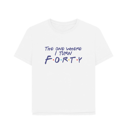 White Turn Forty Women's Relaxed Fit T-shirt