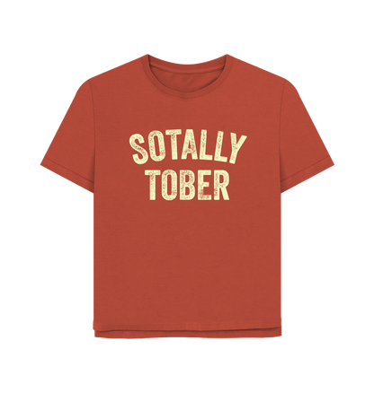 Rust Sotally Tober Women's Relaxed Fit T-shirt
