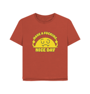 Rust Printed T-shirt