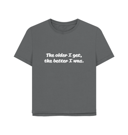 Slate Grey Printed T-shirt